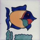 Ceramic Frost Proof Tiles Fish 5